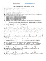 200 câu hỏi trắc nghiệm môn lý ôn thi đại học 