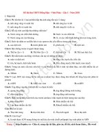 19 đề thi thử THPTQG năm 2018   môn sinh học   THPT đồng đậu   vĩnh phúc   lần 1   file word có lời giải chi tiết 
