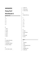 Hang out 6 workbook key 