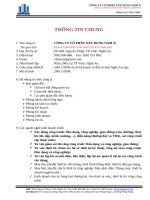 Mẫu hồ sơ năng lực nhà thầu xây lắp