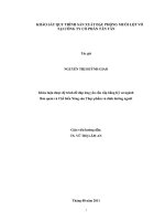 KHẢO SÁT QUY TRÌNH SẢN XUẤT ĐẬU PHỘNG MUỐI LỘT VỎ TẠI CÔNG TY CỔ PHẦN TÂN TÂN    
