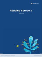 Reading source 2 teachers guide 