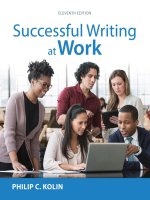 Successful writing at work 7th by kolin