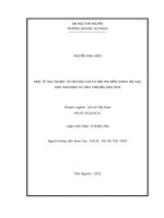 Kinh tế ngư nghiệp và văn hóa của cư dân ven biển huyện hải hậu tỉnh nam định từ năm 1986 đến 2012 