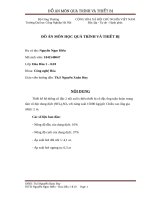 Đồ án CÔ ĐẶC (NH4)2SO4 ống tuần hoàn TRUNG TÂM