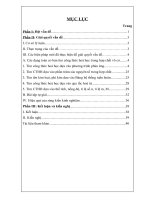 SKKN phương pháp giải các dạng bài tập cơ bản tìm công thức hoá học hợp chất vô cơ