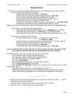 Thực hành Nhập môn Tin học – Microsoft Excel