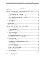 BẢN HOÀN THIỆN THIẾT KẾ XE CÂN BẰNG