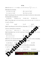 640 câu TRẮC NGHIỆM hình không gian oxyz (toán 12)   có đáp án   file word   phần 2 image marked 