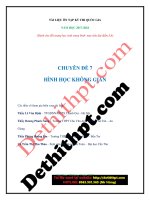 Lý thuyết và bài tập chuyên đề hình học không gian dành cho học sinh trung bình   file word có đáp án image marked 