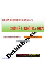 Lý thuyết khối đa diện   trần đình cư image marked 