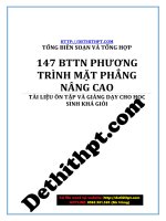 Phương trình oxyz   PHƯƠNG TRÌNH mặt PHẲNG NÂNG CAO 147 BTTN ( lý thuyết + bài tập vận dụng có lời giải) image marked 