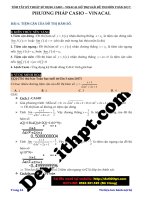 02   tóm tắt kỹ thuật sử dụng máy tính cầm tay hổ trợ giải đề thi môn toán THPT 2017 image marked 