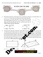 115 bài tập   tuyển chọn hay lạ khó (hứa lâm phong)   file word có lời giải chi tiết image marked 