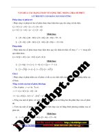 CHỦ đề 2   vấn đề 2 các DẠNG TOÁN về CỘNG TRỪ, NHÂN, CHIA số PHỨC image marked 