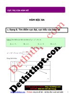 Câu hỏi TN môn toán 12   chương i   hàm số   cực trị của hàm số   file word có đáp án và lời giải chi tiết image marked 