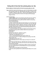 Huong dan ke khai thue theo phuong phap truc tiep