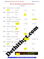 TÍCH PHÂN   100 câu TÍCH PHÂN có HƯỚNG dẫn GIẢI image marked 