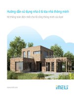 Hướng dẫn sử dụng nhà ở & tòa nhà thông minh