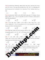 32 bài tập trắc nghiệm vận dụng cao về hình học không gian   DẠNG 3  NÂNG CAO về TÍNH KHOẢNG các   file word có lời giải image marked 