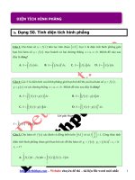 Câu hỏi trắc nghiệm môn toán 12   chương 3   nguyễn hàm, tích phân và ứng dụng   ỨNG DỤNG   DIỆN TÍCH HÌNH PHẲNG   file word có lời giải chi tiết image marked 