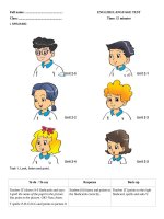 Speaking unit 2 english 3 