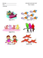 Speaking unit 17 english 3 