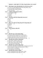 296 cau trac nghiem chuan CNTT