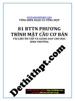 Phương trình oxyz   PHƯƠNG TRÌNH mặt cầu cơ bản  81 BTTN ( lý thuyết + bài tập vận dụng có lời giải) image marked 