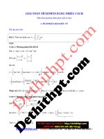 Giải toán tích phân bằng nhiều cách   nguyễn thành long   file word có lời giải chi tiết image marked 