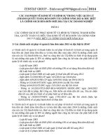 Tài liệu đặc biệt về hóa đơn