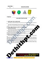 25 bài tập   KHỐI đa DIỆN   file word có lời giải chi tiết image marked 