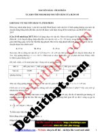 Thủ thuật casio giải nhanh trắc nghiệm toán 12   vương thanh bình   NGUYỄN hàm, TÍCH PHÂN   file word có lời giải chi tiết image marked 