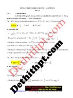 200 câu trắc nghiệm bài 3,4 chương 1 giải tích 12   file word có đáp án và lời giải chi tiết image marked 