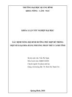Xác định nồng độ dinh dưỡng phù hợp để trồng một số loại hoa bằng phương pháp thuỷ canh tĩnh 
