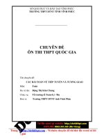 Các bài toán về tiếp tuyến và tương giao   THPT DTNT vĩnh phúc   file word có lời giải chi tiết image marked 