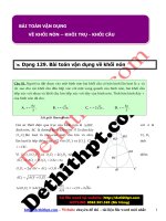 Câu hỏi trắc nghiệm môn toán 12   bài toán thực tế   mặt nón, mặt TRỤ, mặt cầu   file word có lời giải chi tiết image marked 
