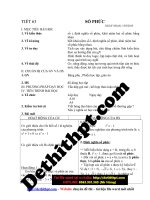 Giáo án giảng dạy chuẩn theo chương trình bộ GDĐT   đại số 12 cơ bản   chương IV    file word image marked 