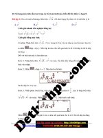 6  SDMTCT trong các bài toán tính toán, biến đổi lũy thừa và logarit image marked 