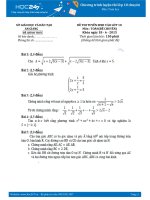 Đề tuyển sinh lớp 10 chuyên toán năm 20152016 An Giang