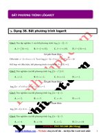 Câu hỏi trắc nghiệm môn toán 12   chương 2   hàm số mũ và logarit   bât phương trình logarit   file word có lời giải chi tiết image marked 