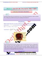 Ứng dụng tích phân để giải bài toán thực tiễn   file word có lời giải chi tiết image marked 