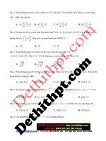 81 bài tập trắc nghiệm phương pháp tọa độ trong không gian   hà hữu hải   file word có đáp án image marked 