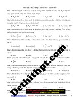 Bài tập trắc nghiệm thể tích khối đa diện và khoảng cách   mặt TRỤ, HÌNH TRỤ, KHỐI TRỤ   phạm văn huy   file word có lời giải chi tiết image marked 