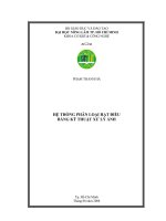 PHAM THANH HA a  HỆ THỐNG PHÂN LOẠI HẠT ĐIỀU BẰNG KỸ THUẬT XỬ LÝ ẢNH 