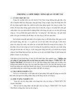 BAI BAO CAO TOT NGHIEP Nghiên cứu các nhân tố ảnh hưởng đến sự hài lòng của nhân viên công ty TNHH MTV DV Xuyên Thái Bình