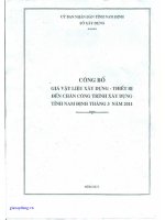 Mẫu giá xây dựng và báo giá dự toán xây dựng