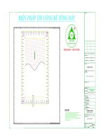 CTY Sinh Hóa Quốc tế - Hệ thống xử lý nước thải - Biện pháp thi công bê tông đáy - 0903034381