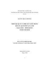 THIẾT KẾ QUÁN CÀ PHÊ SÂN VƯỜN TRONG  KHU DU LỊCH SINH VẬT CẢNH   GIAO CHÂU – BÌNH QUỚI I TP.HỒ CHÍ MINH THIẾT KẾ QUÁN CÀ PHÊ SÂN VƯỜN TRONG  KHU DU LỊCH SINH VẬT CẢNH   GIAO CHÂU – BÌNH QUỚI I TP.HỒ CHÍ MINH 
