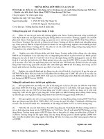 Kiểm tra sức chịu đựng rủi ro tín dụng của các ngân hàng thương mại việt nam   nghiên cứu điển hình ngân hàng thương mại cổ phần công thương việt nam 